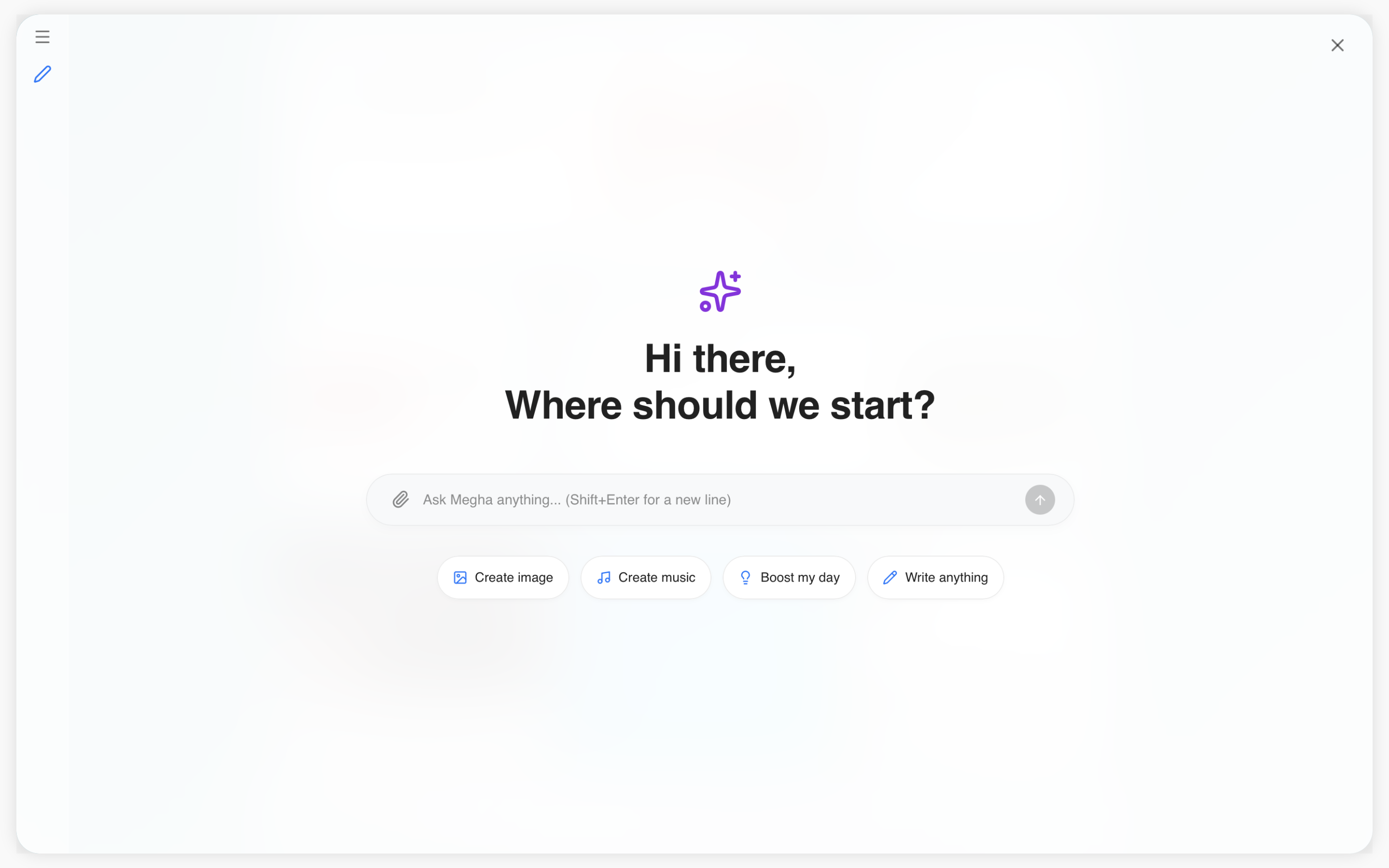 MeghaOS Chat Dashboard